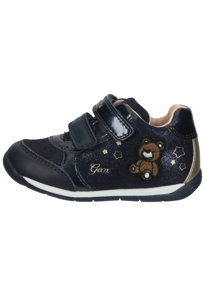 Geox Halbschuhe Leder/Textil Navy - surf4shoes