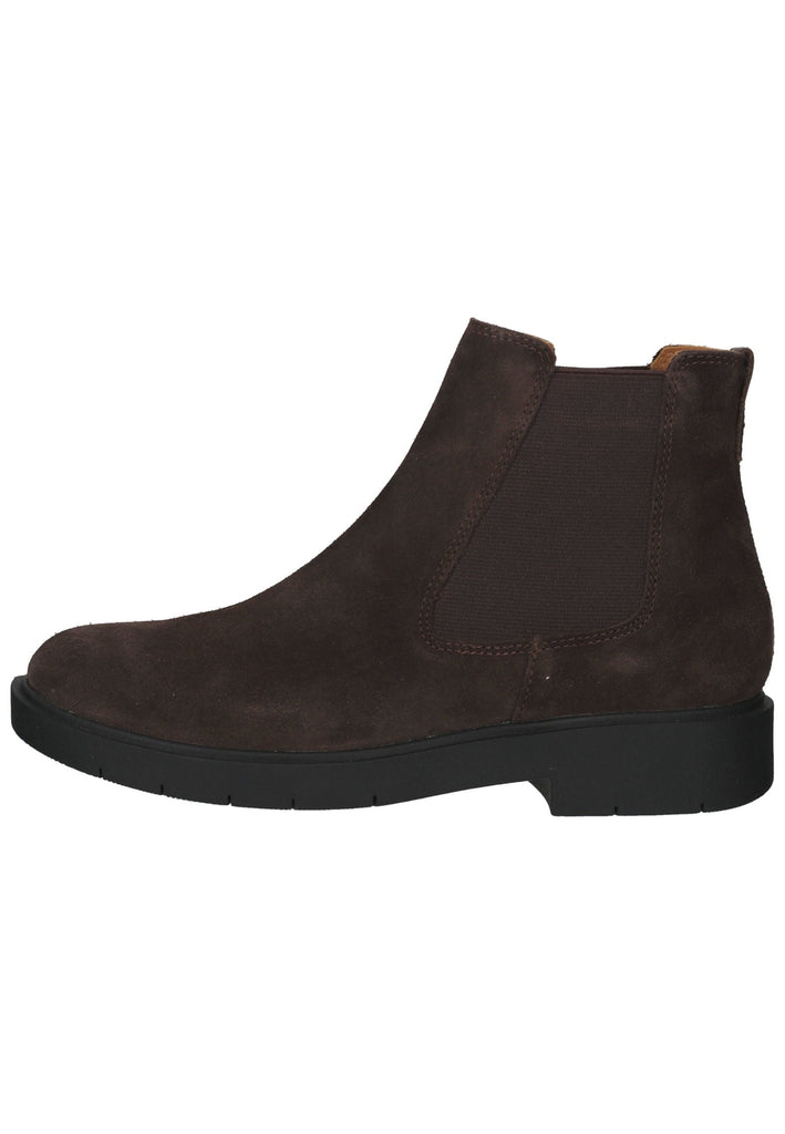 Geox Stiefelette Veloursleder/Textil Taupe - surf4shoes