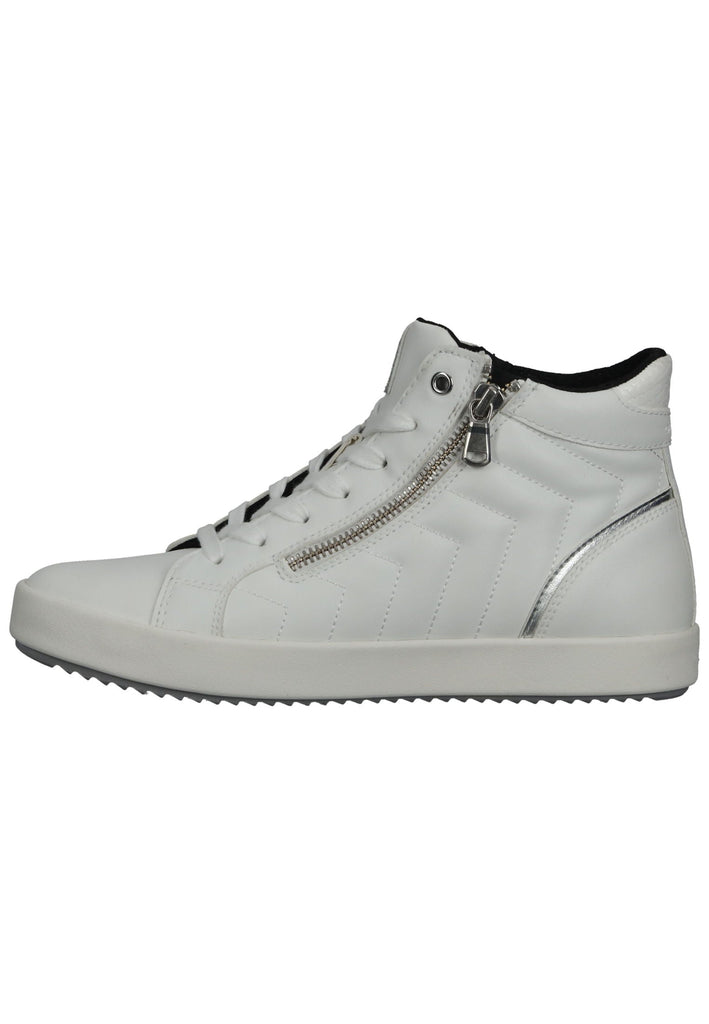 Geox Sneaker Lederimitat Weiß - surf4shoes