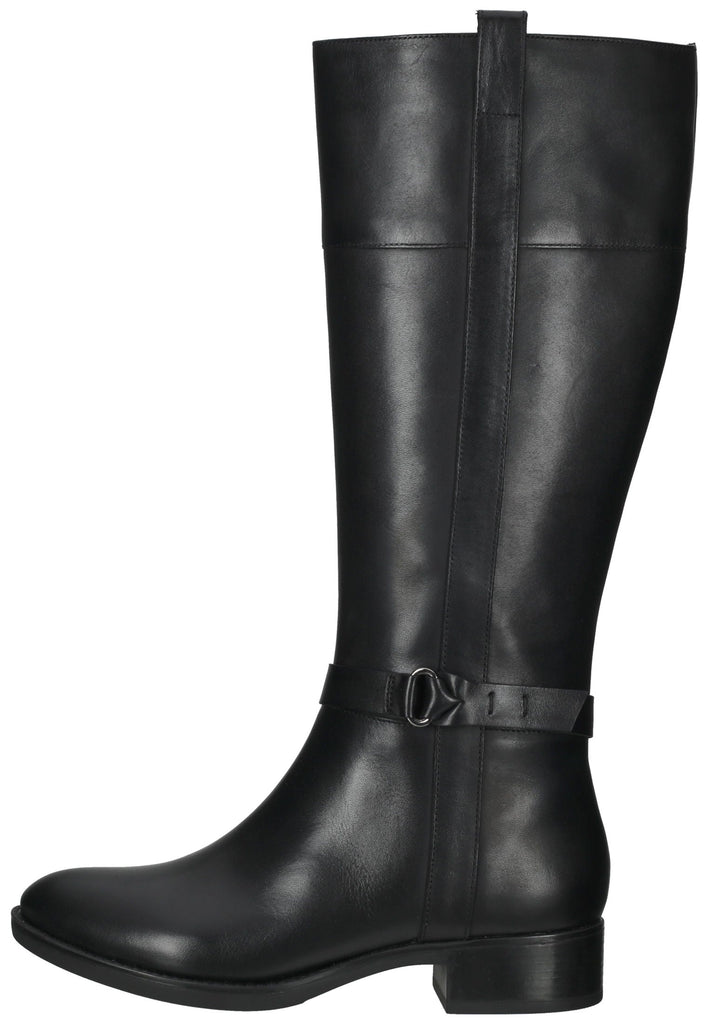 Geox Stiefel Nappaleder Schwarz - surf4shoes