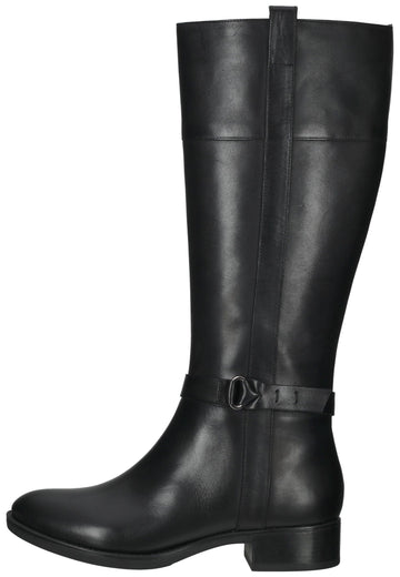 Geox Stiefel Nappaleder Schwarz - surf4shoes