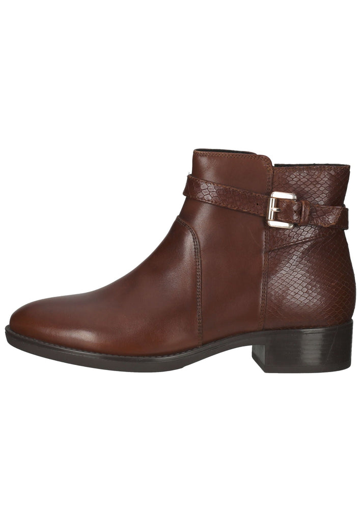 Geox Stiefelette Nappaleder Cognac - surf4shoes