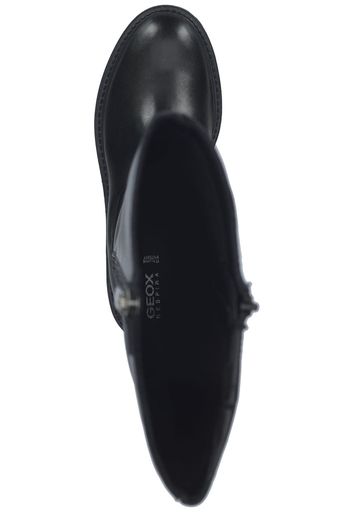 Geox Stiefel Nappaleder Schwarz - surf4shoes