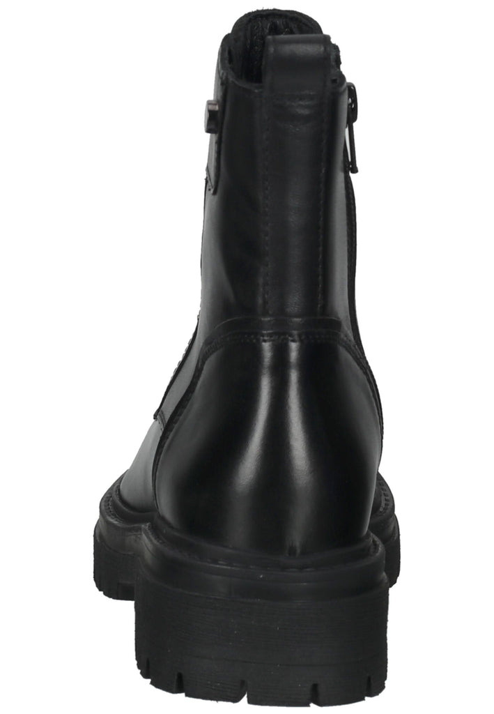 Geox Stiefelette Nappaleder Schwarz Warmfutter - surf4shoes