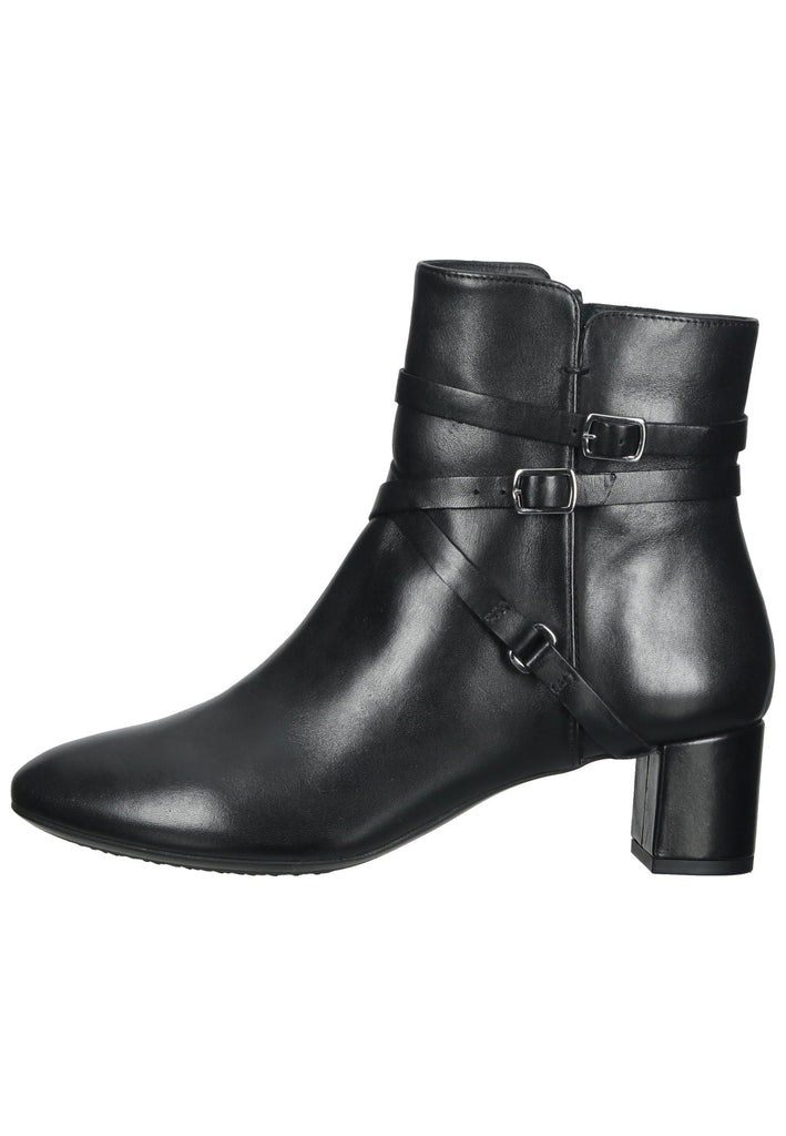 Geox Stiefelette Nappaleder Schwarz - surf4shoes