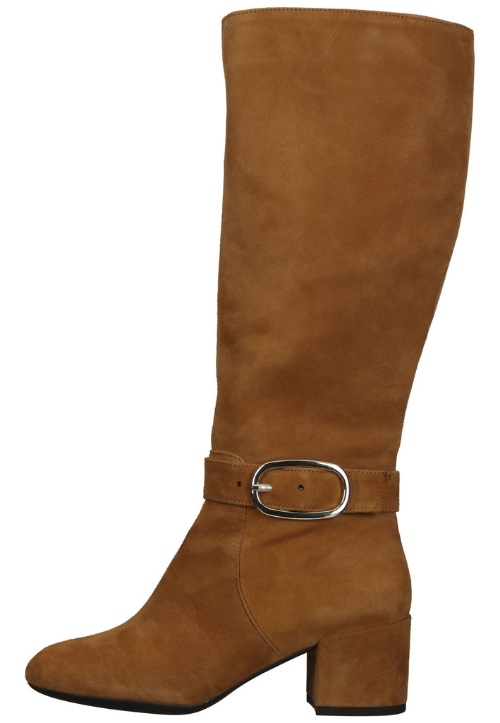 Geox Stiefel Veloursleder Cognac - surf4shoes
