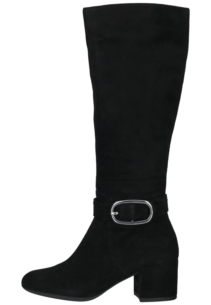 Geox Stiefel Veloursleder Schwarz - surf4shoes