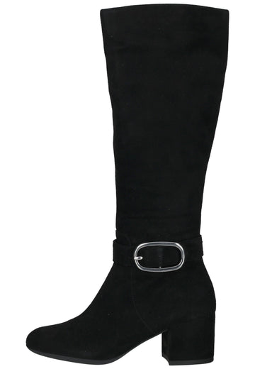 Geox Stiefel Veloursleder Schwarz - surf4shoes