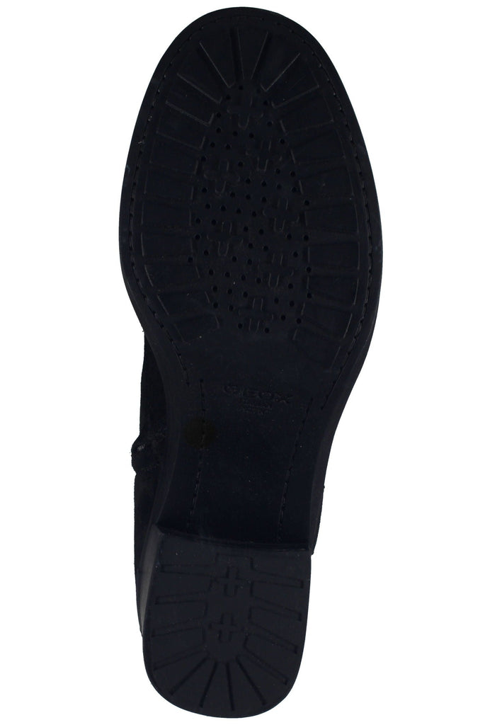 Geox Stiefel Veloursleder Schwarz - surf4shoes