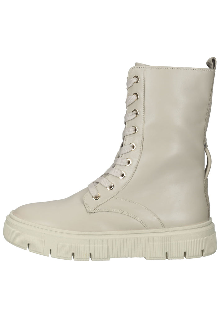 Geox Stiefelette Leder/Textil Taupe - surf4shoes