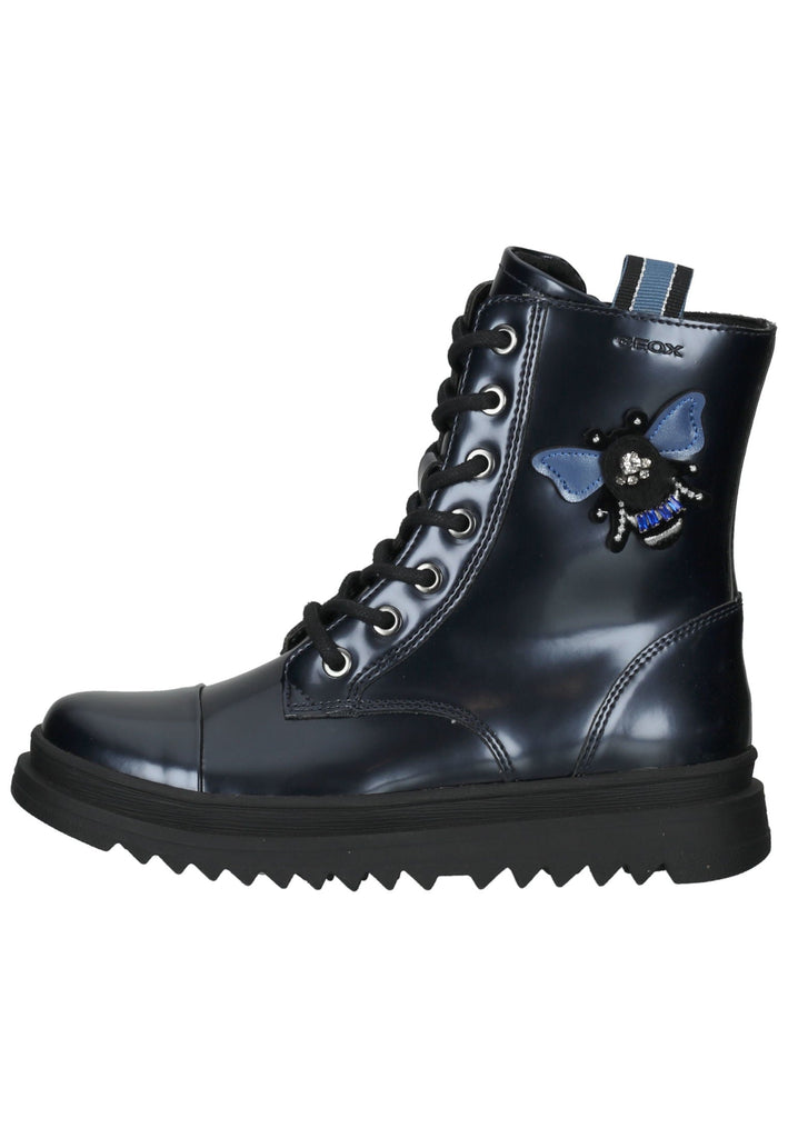 Geox Stiefelette Lederimitat Navy - surf4shoes