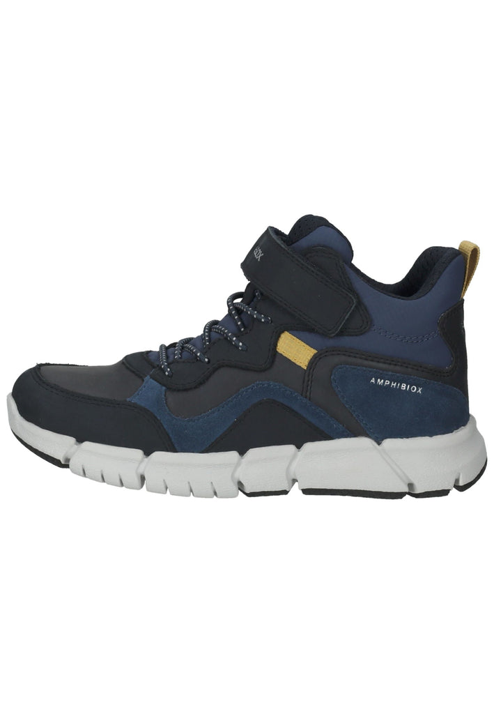 Geox Stiefelette Leder/Textil Navy - surf4shoes