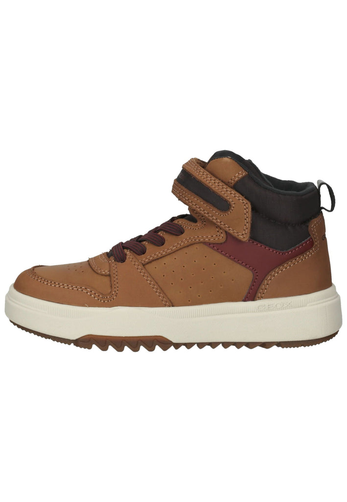 Geox Sneaker Leder/Textil Cognac - surf4shoes