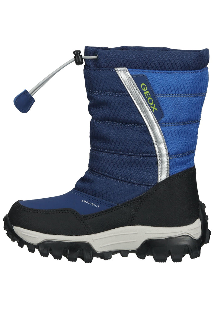 Geox Stiefel Lederimitat/Textil Navy Warmfutter - surf4shoes