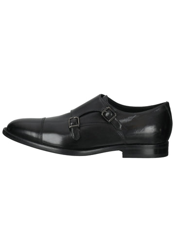 Geox Businessschuhe Leder Schwarz - surf4shoes