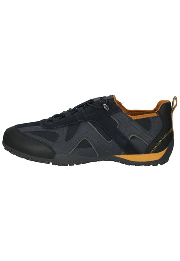 Geox Sneaker Lederimitat/Textil Blau - surf4shoes