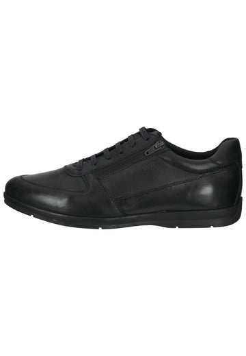 Geox Halbschuhe Nappaleder Schwarz - surf4shoes