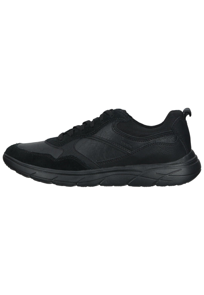 Geox Sneaker Lederimitat/Textil Schwarz - surf4shoes