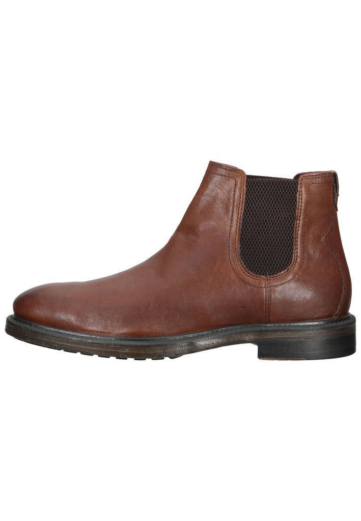 Geox Stiefelette Leder/Textil Cognac - surf4shoes