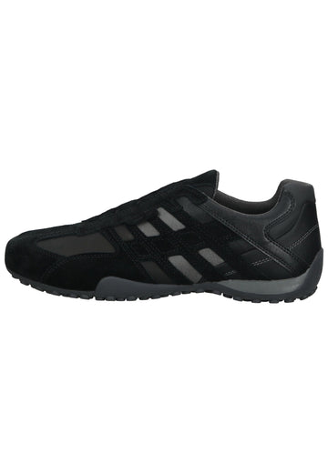 Geox Sneaker Veolurs/Textil/Synthetik Schwarz - surf4shoes