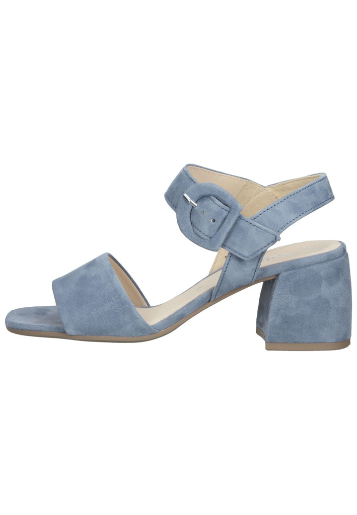 Gabor Sandalen Leder Blau - surf4shoes
