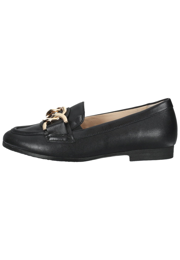 Gabor Slipper Nappaleder Schwarz - surf4shoes