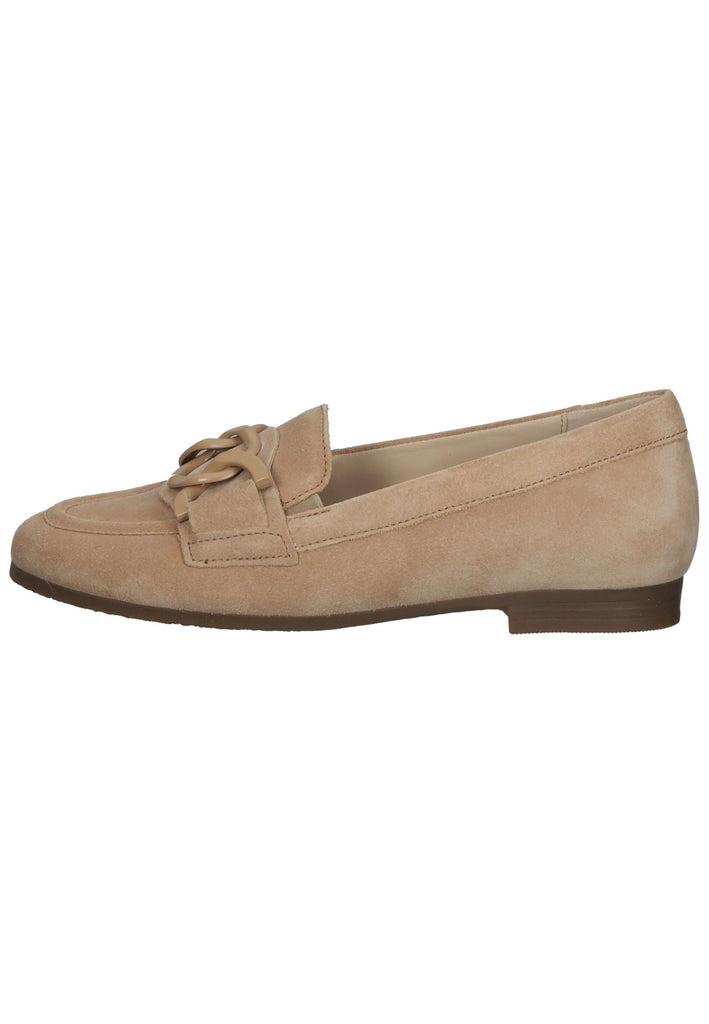 Gabor Slipper Veloursleder Beige/Orange - surf4shoes