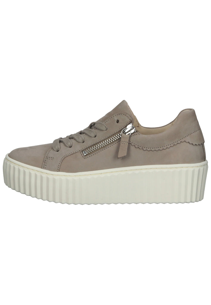 Gabor Sneaker Nubukleder Leinen - surf4shoes