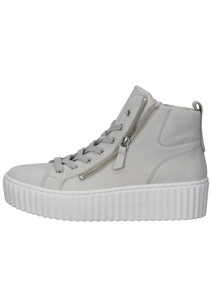 Gabor Sneaker Nubukleder Hellbeige - surf4shoes