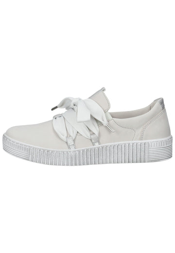 Gabor Sneaker Nubukleder Hellbeige - surf4shoes