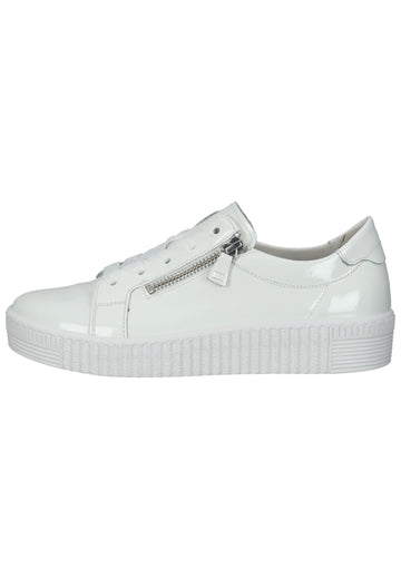 Gabor Sneaker Leder Weiß - surf4shoes