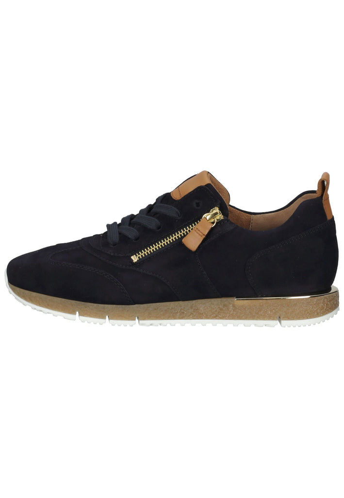 Gabor Sneaker Veloursleder Atlantik - surf4shoes