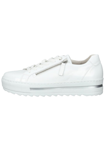 Gabor Sneaker Leder Weiß - surf4shoes