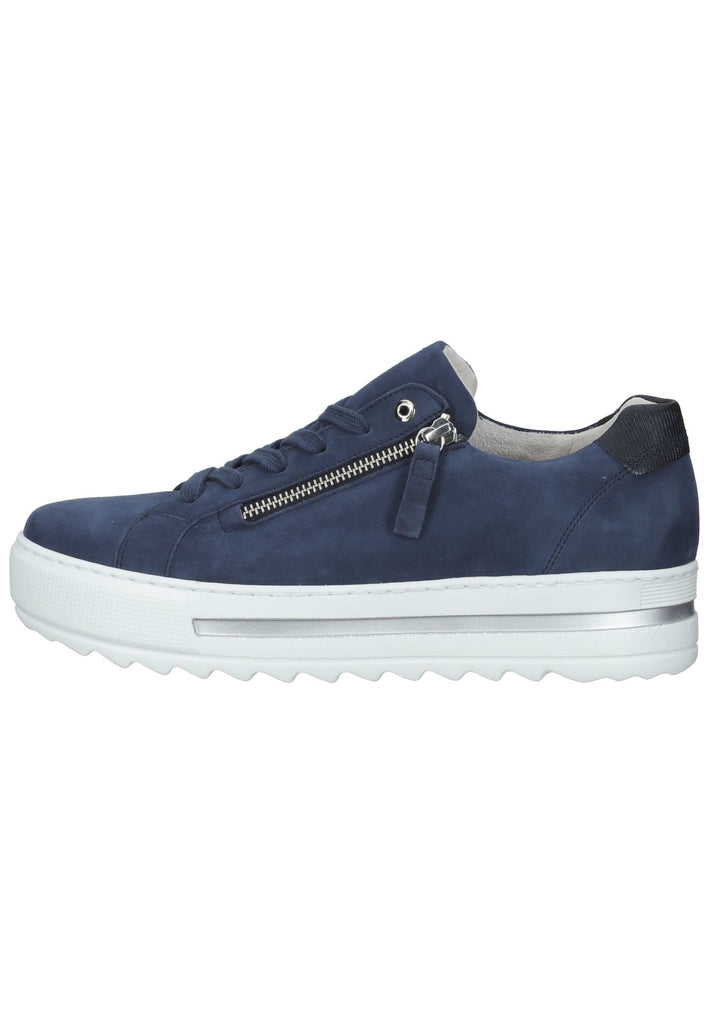 Gabor Sneaker Leder Dunkelblau - surf4shoes