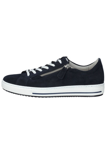 Gabor Sneaker Veloursleder Dunkelblau - surf4shoes