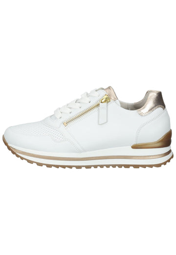 Gabor Sneaker Nappaleder Weiß - surf4shoes