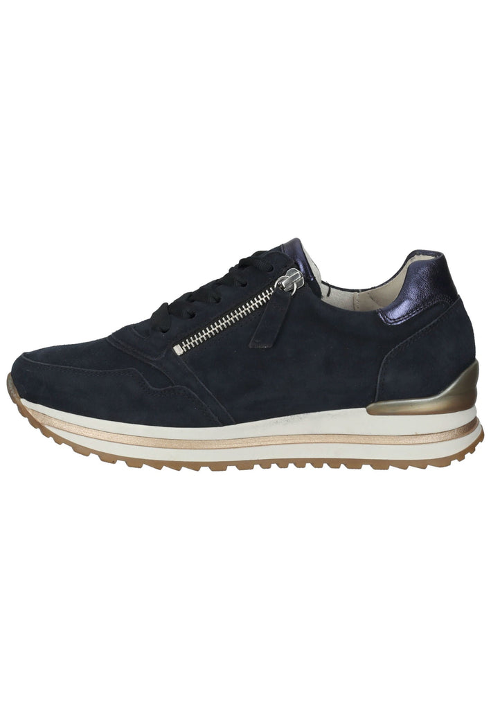 Gabor Sneaker Veloursleder Dunkelblau - surf4shoes