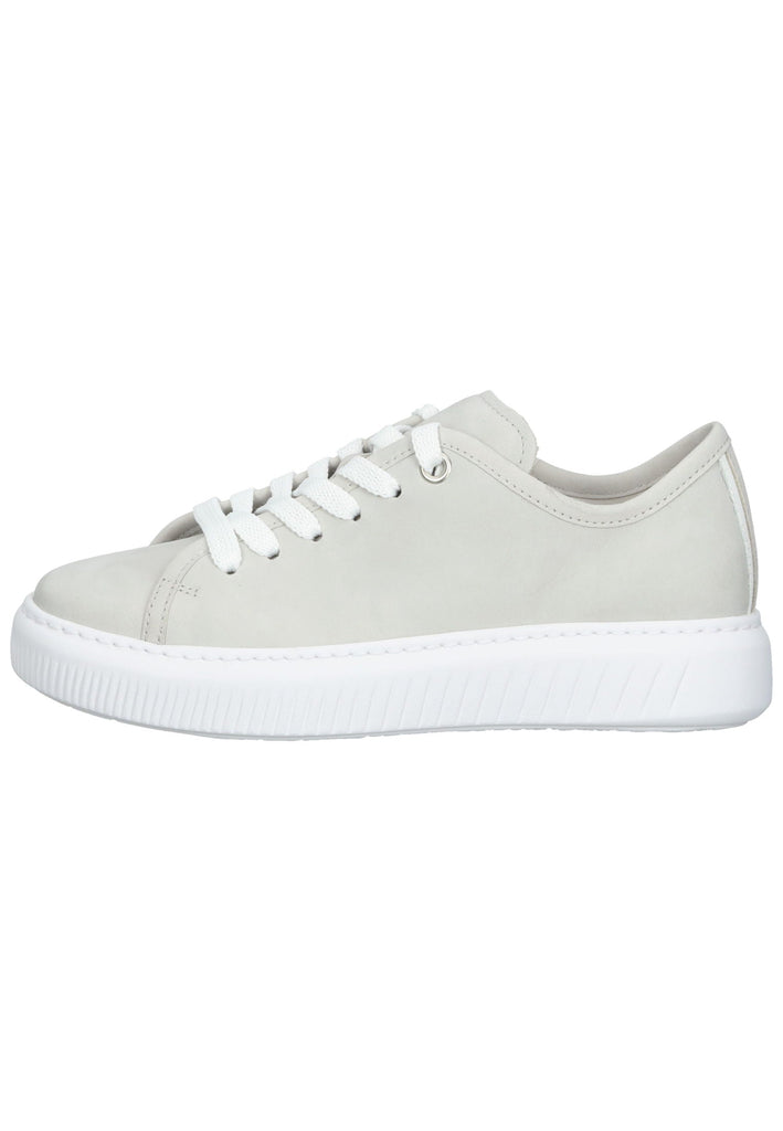 Gabor Sneaker Nubukleder Hellgrau - surf4shoes