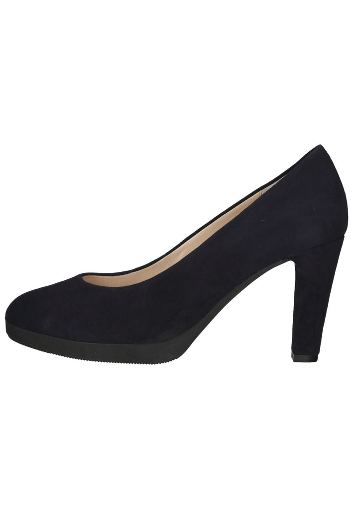 Gabor Pumps Veloursleder Atlantik - surf4shoes