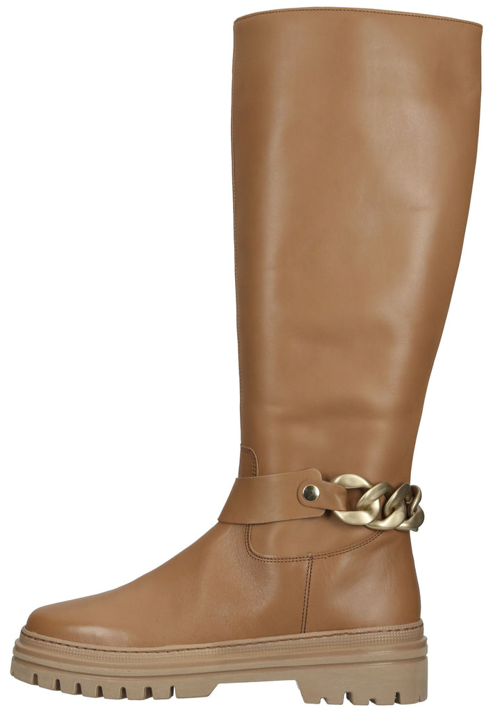 Gabor Stiefel Leder Hellbraun - surf4shoes