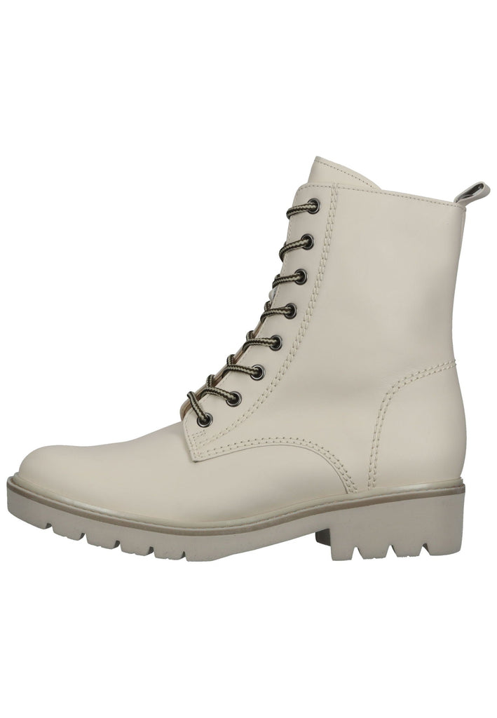 Gabor Stiefelette Glattleder Ivory - surf4shoes