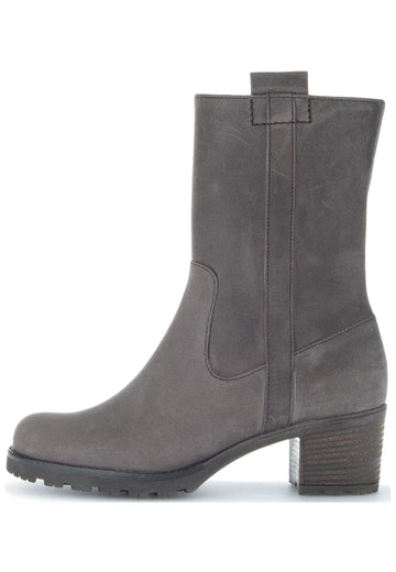 Gabor Stiefelette Nubukleder/Textil Espresso - surf4shoes