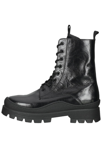 Gabor Stiefelette Glattleder Schwarz - surf4shoes