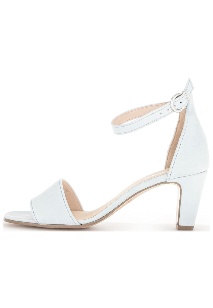 Gabor Sandalen Veloursleder Hellblau - surf4shoes