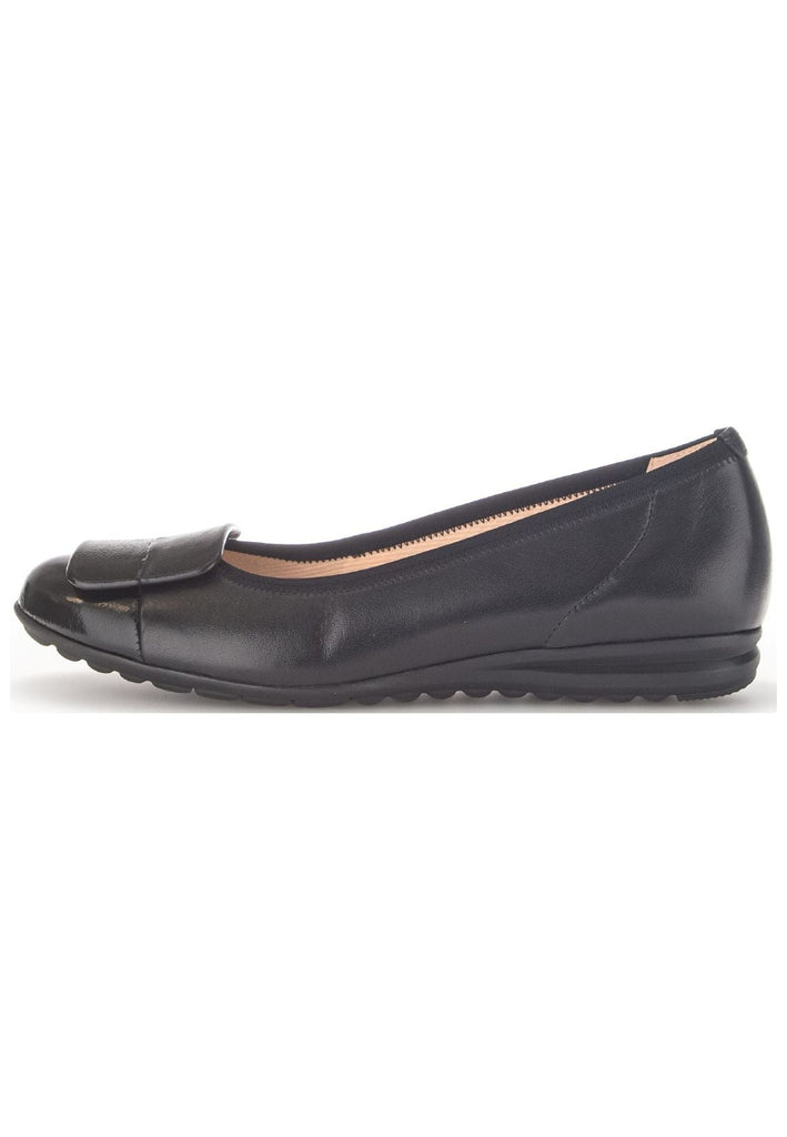Gabor Ballerinas Nappaleder Schwarz - surf4shoes