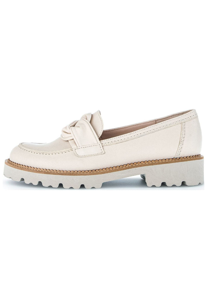 Gabor Slipper Nappaleder Beige - surf4shoes