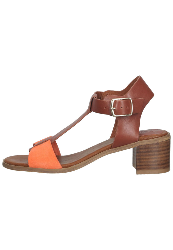 Kickers Sandalen Veloursleder Orange - surf4shoes