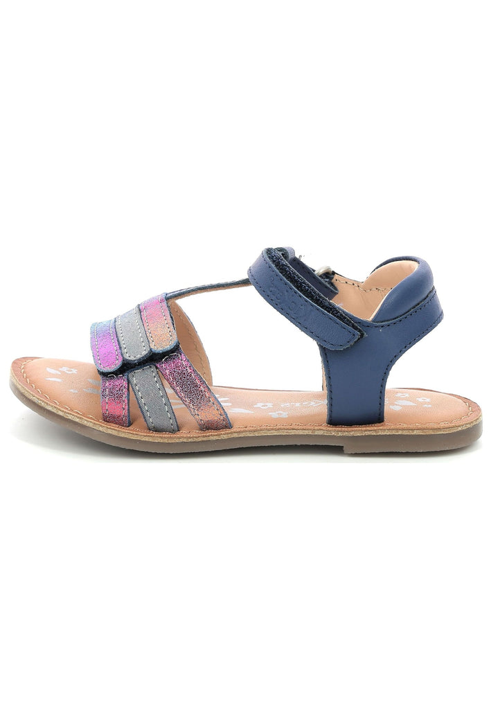 Kickers Sandalen Nappaleder Dunkelblau - surf4shoes