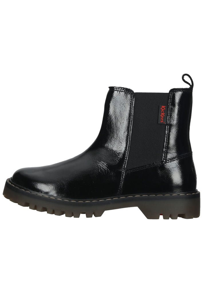 Kickers Stiefelette Leder Schwarz - surf4shoes
