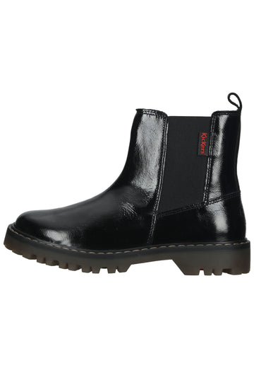 Kickers Stiefelette Leder Schwarz - surf4shoes